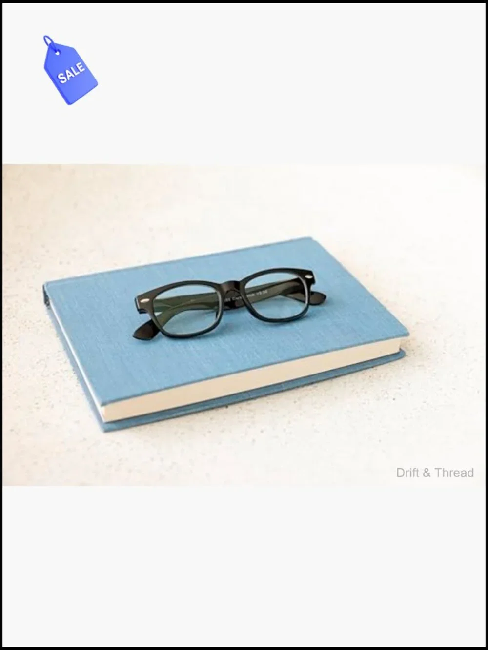 Blue Light Blocking Reading Glasses - UV Protection, Lightweight, Square Frame